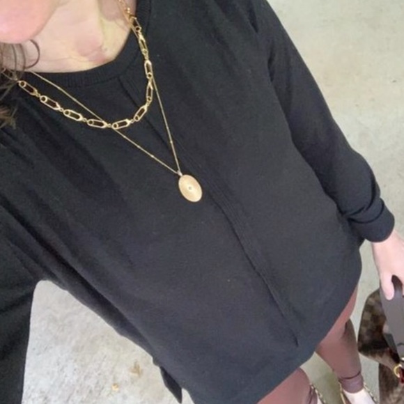 :: Stella & Dot Safety Pin Necklace - Picture 7 of 15